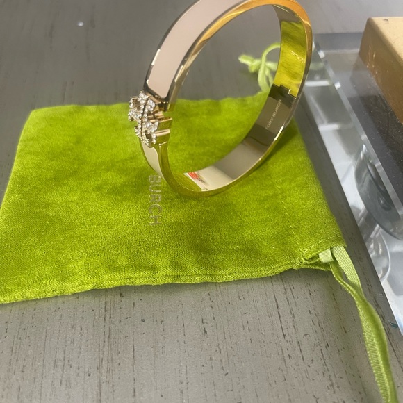 Tory Burch Tan/Gold/Crystal Bracelet - Picture 3 of 3